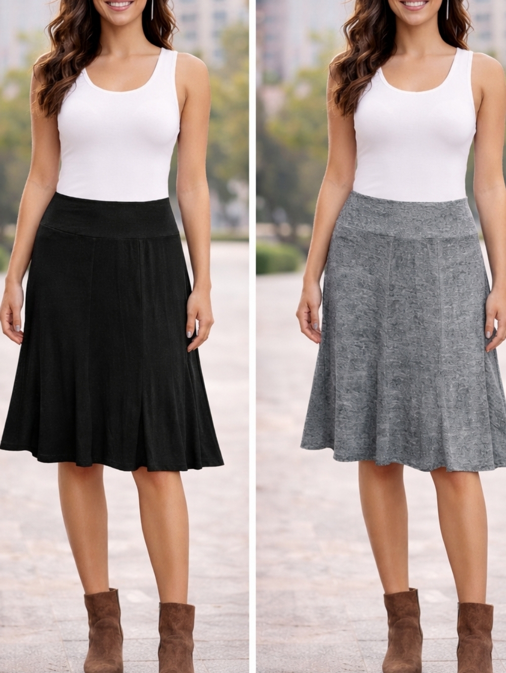 Nally & Millie Reversible Skirt – Size Large (NWOT)